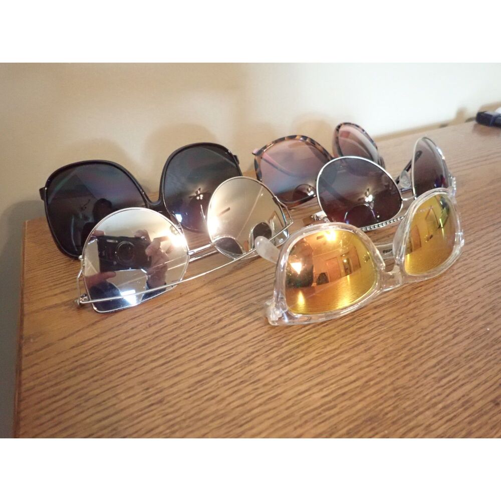 Sunglass Lot (5) Costume Fashion Summer Knockaround Oversized